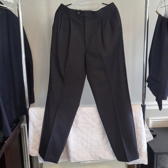 Stafford Tuxedo Jacket 42R Pants 32/32 100% Wool - Picture 6 of 15